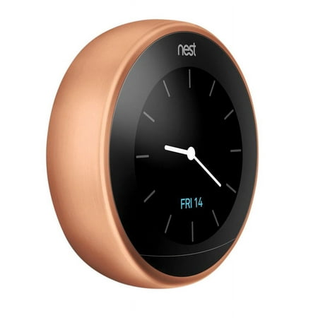 Google - Nest Learning Smart Wifi Thermostat - Copper
