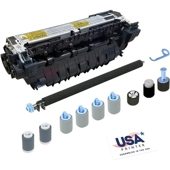 USA Printer CF064A-MTKv1-USA (CF064-67902) Maintenance Kit for HP LaserJet M601 M602 M603 includes RM1-8395 Fuser, RM1-8491 Transfer Roller, & Tray 1-3 Roller Kit (110V)