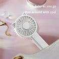 thumbnail image 4 of SuoKom New Summer Hand Night Light Small Fan, Usb Rechargeable Outdoor Mini Kitty Small Fan, Silent Three-Speed Adjustment Fan, 4 of 8