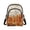 Autumn Forest Landscape, variant on FUIALDOLG Skeleton Raven Floral Print Small Crossbody Wallet for Travel Hiking, 2 Zipper Pockets Sling Bag Polyester Mini Crossbody Bag
