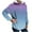 Sky Blue, variant on Wdfiry Women Maternity Nursing Sweatshirt Gradient Color Long Sleeve Pullover Sweatshirt Breastfeeding Hoodie Fall Tops