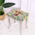 thumbnail image 4 of ZUXONGSY Highland Cow Stool Covers Rectangle 2 PCS Stretchable Furniture Covers with Elastic Bands Removable Bar Stool Cushion Slipcovers Stretch to Fit Stool Covers Home Decor, 4 of 7