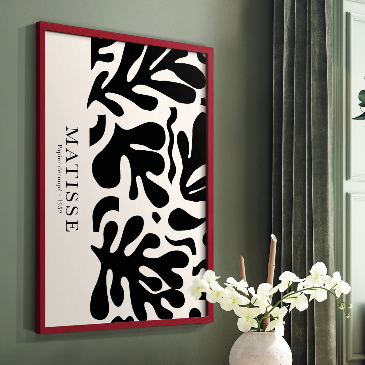 Matisse CCLXII in Solid Wood 11 x 14 Framed Print