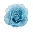 thumbnail image 2 of Limei Rose Magnetic Curtain Tiebacks, Flowers Drape Tie Backs, 1 Pack Decorative Rope Holdback Holder, Thin or Sheer Window Drapries Bed Canopy (Blue), 2 of 7