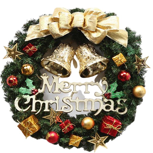 Advancent Guirnalda de Navidad de simulación Artificial, colgante de vacaciones interesante, diseño de escena, puerta delantera, ventana, Kits de decoración para fiestas