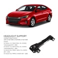 thumbnail image 2 of p>Support de Support de Phare, 64128-F2000 Installation Simple Support de Support de Phare Durable pour Elantra/p>, 2 of 7