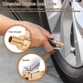 thumbnail image 3 of Ikoopy 12PCS Air Chuck Quick Connect Brass Tire Air Chuck with Clip Adapter Compatible 0.31" Hose No Leakage Tire Inflator Nozzle Adapter Unscrewed Connection Converted to Locking Connection, 3 of 11