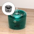 thumbnail image 3 of Fuente de agua automática para gatos Sunnimix con filtro dispensador de agua ajustable 1.6L gris, 3 of 8