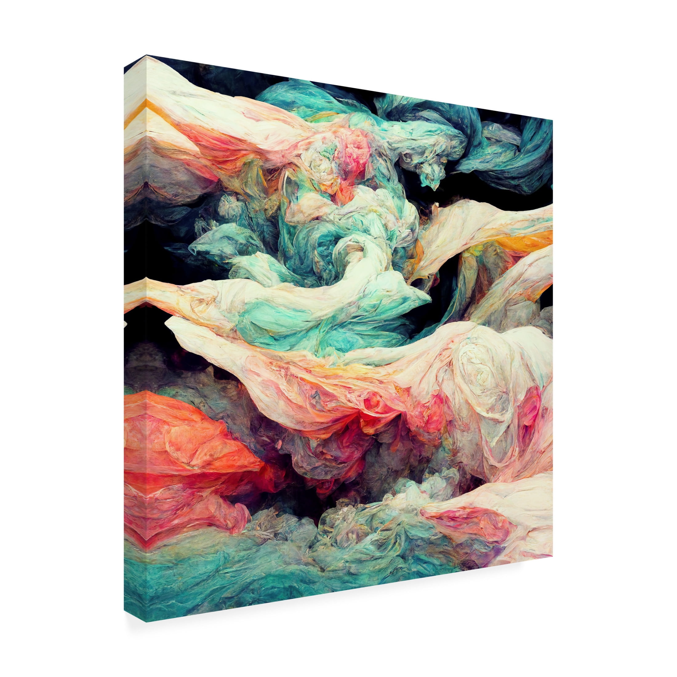 Canvas Wall Art - Sasha 'K Dreams II' Wall Art for Living Room, Bedroom, or Office Décor by Trademark Fine Art - 14 x 14 Inches