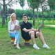 thumbnail image 2 of Camping Portable Seat Travel Outdoor Family Rainbow Telescopic Folding Stool Portable Telescopic Stool, 2 of 3