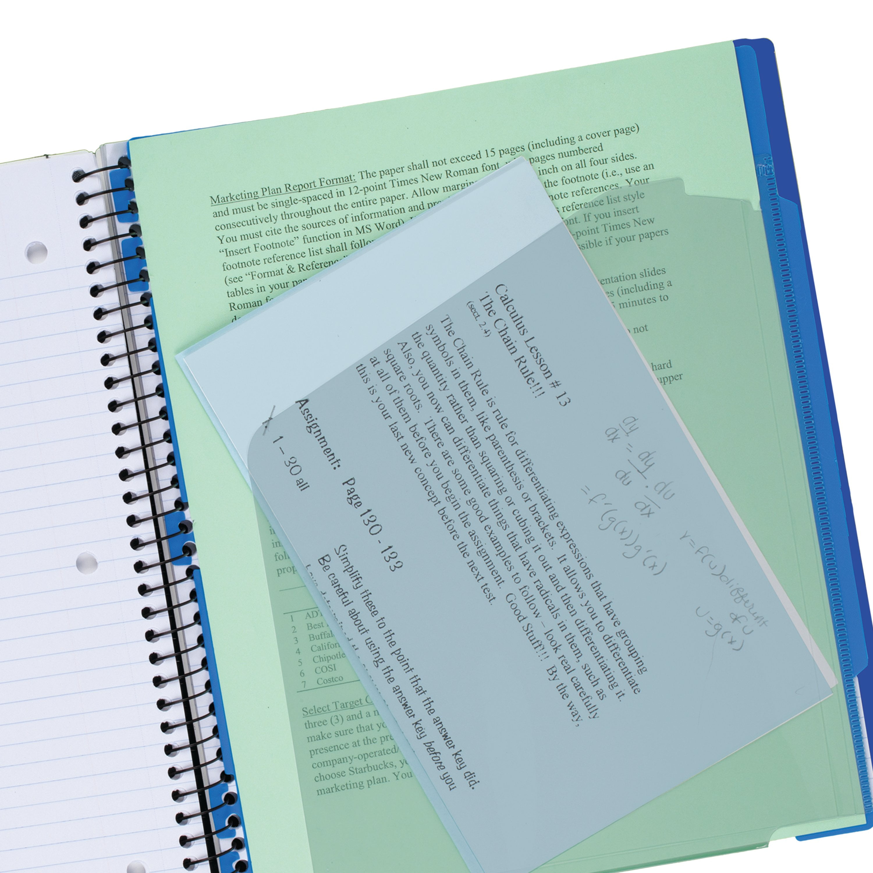 Five Star Advance Notebook, 1 Subject, College Ruled, Black (11125AA2)