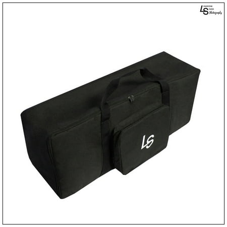 Photography Equipment Heavy Duty Carry Case Travel Bag for Light Stands, Light Heads, and Accessories by Loadstone Studio WMLS0186