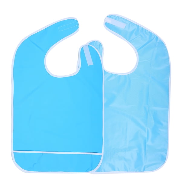 Babero para comer, babero antigrasa para adultos mayores, delantal con diseño de última generación