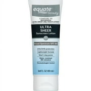 Equate Beauty Ultra Sheer Sunscreen Lotion, SPF 100, 3 Fl. Oz.