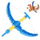 thumbnail image 2 of Juego de tiro con arco de juguete para niños al aire libre, flecha con ventosa de arco ABS con objetivo de puntuación, juguetes para niños azul, 2 of 5