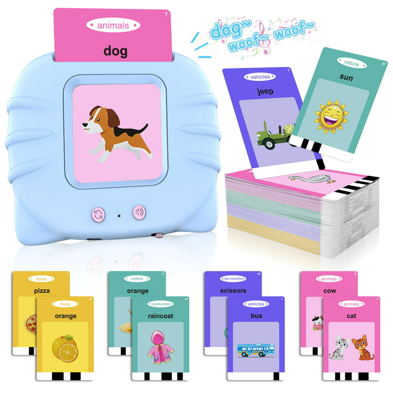 Toddler Toys Flash Cards 224 Sight Words Pocket Speech Therapy Toys