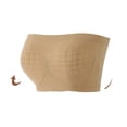 thumbnail image 5 of Tank Tops for Women,Strapless Sports Bra Bandeau Top with Light Padding for Yoga Fitness and Wear,Camisole Tops for Women,Khaki,S, 5 of 8