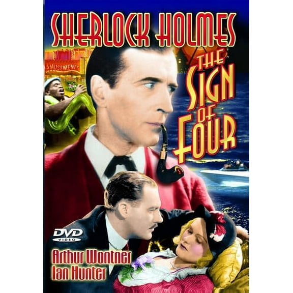Sherlock Holmes Sign of Four (DVD), Alpha Video, Mystery & Suspense