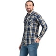 thumbnail image 2 of Camisa Moderna Manga Larga Wrangler Hombre 787 azul G, 2 of 5