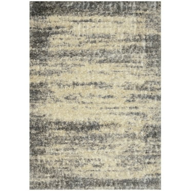 Merino 6714 Ivory/Blue Landscape Area Rug, Size - 8'10" x 13'"
