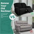 thumbnail image 5 of Joqmia Stretch Recliner Slipcover, Jacquard Fabric Recliner Sofa Cover with Elastic Bottom, Furniture Protector Fits Most Reclining, 5 of 8
