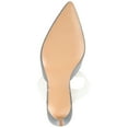 thumbnail image 6 of Journee Womens Ollie Mules Low Stiletto Pointed Toe Pumps, 6 of 10