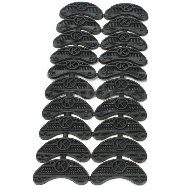 20X Shoe Repair, Rubber Sole Replacement Heel Savers Toe Plates Tap DIY Glue On Shoes Pad