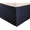 Navy Blue, variant on Superior Solid Ultra-Soft Classic Bed Skirt, Queen, Ivory