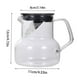 thumbnail image 3 of Ganfancp Hervidor de Agua de Vidrio para Uso Doméstico Hervidor de Agua Fría de Alta Temperatura Hervidor de Agua Hervida Fría Hervidor de Agua a Prueba de Explosiones Ofertas Del Día Sólo En Línea 1, 3 of 6