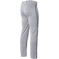 thumbnail image 3 of Easton Men's Mako 2 Piped Baseball Pants Grey/Royal 2Xl, 3 of 5