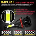 thumbnail image 4 of Led Headlight Bulbs 6000K Bright Fit 1991-2004 Mack Rd 600,688,690S,Ch 613,600, 4 of 12