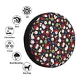 thumbnail image 5 of Rv Spare Tire Cover 17 inch - Classic Rabbit Rose Tire Covers for Trailers, Adjustable Camper Spare Tire Cover, 5 of 7