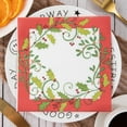 thumbnail image 4 of Christmas Paper Napkins 20-Pack - Biodegradable Red Holiday Table Decor for Parties & Crafts, 4 of 7