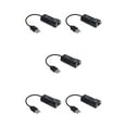 thumbnail image 1 of ZLight USB 2 .0 Ethernet Adapter Network Card USB 2 .0 to Lan Ethernet Adapter for Computer for Laptop Usb Ethernet black 5Set, 1 of 6