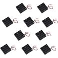 thumbnail image 1 of Bolsen Tech 10 Pcs Boîte de Rangement pour Piles Taille AA avec 4 Emplacements Sac Conteneur DIY Standard 4AA, 1 of 3