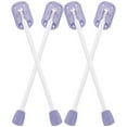 thumbnail image 1 of LIFKOME 4pcs Foldable Leg Coffee Table Plastic Purple For Indoor And Outdoor Use Back to School, 1 of 8