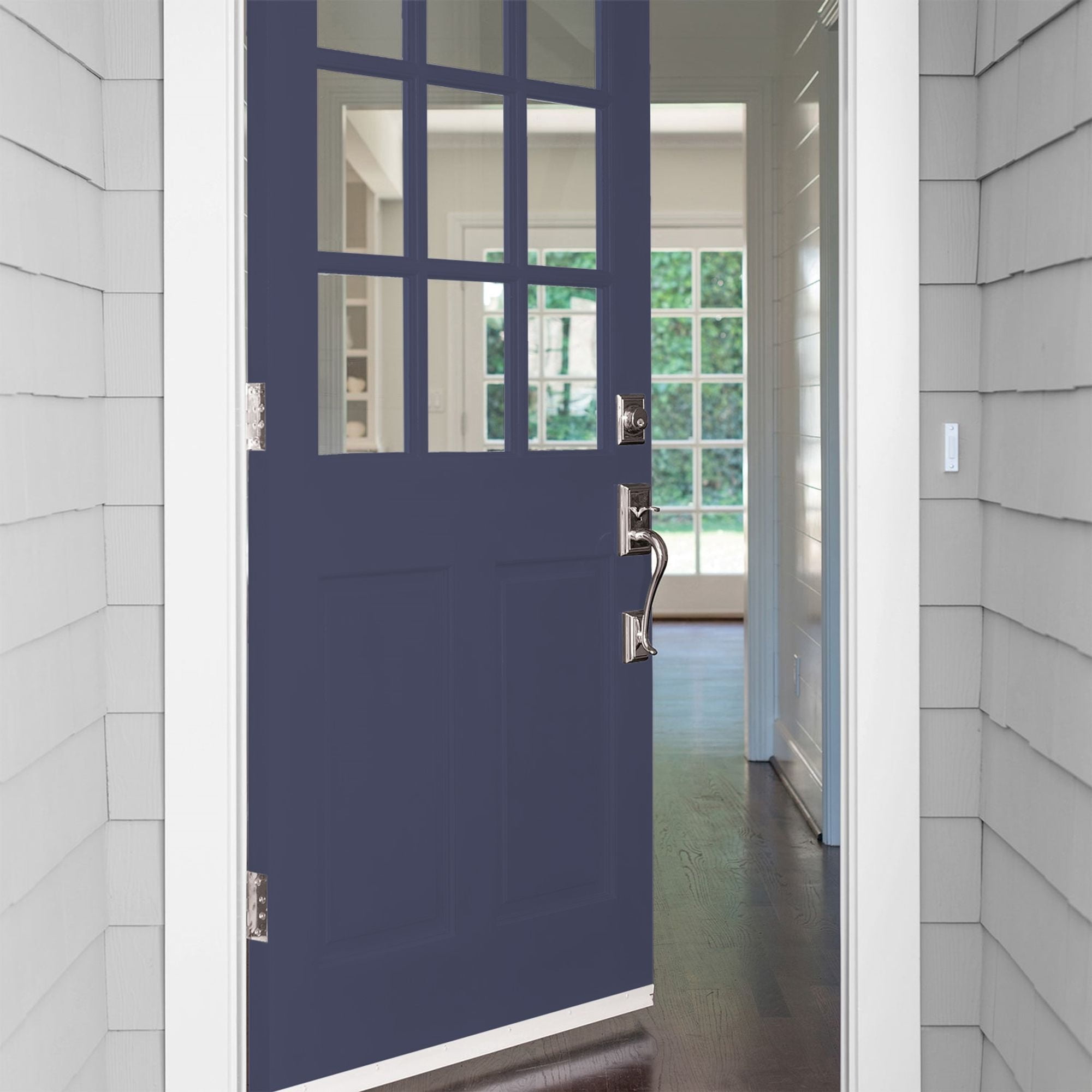 Glidden High Endurance Plus Chinaberry Semi Gloss Exterior Paint and Primer, 1 Quart