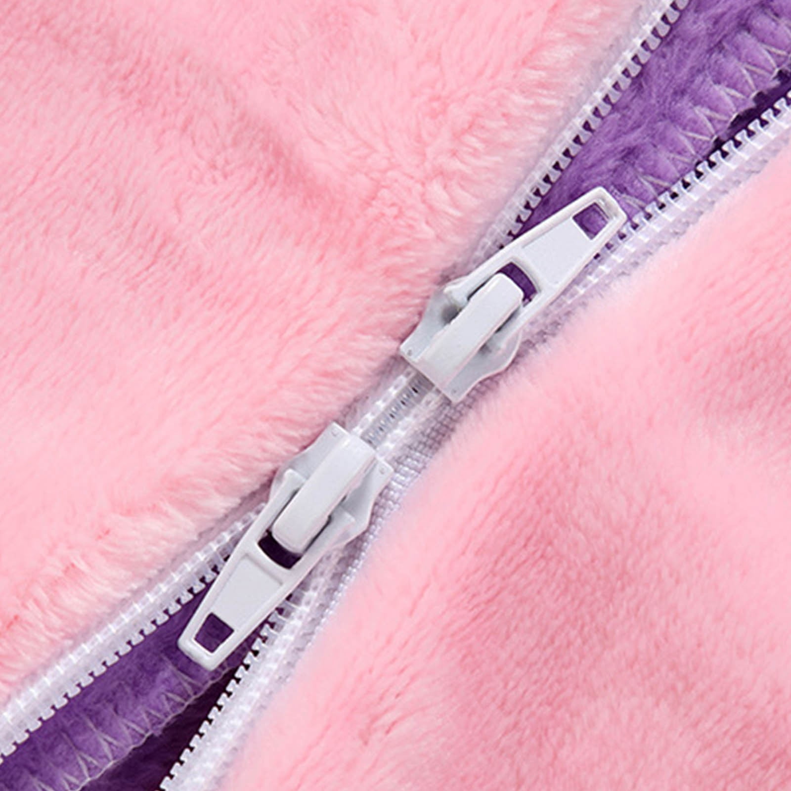 Baby Cute Animal Costumes Owl Fleece Zip Up Hoodies Jumpsuit 3m-3y Long Sleeve Onesie Pajamas Sleepwear Toddler Clothing, Purple, 12 Months