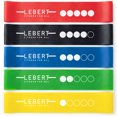 thumbnail image 1 of Lebert Fitness Mini Bande Bande de Résistance Boucle Bandes d'Exercice Ensemble de 5, 1 of 6