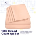 thumbnail image 2 of Juego de sábanas Sweet Home Collection 1500 Supreme Twin XL Peach, 2 of 6