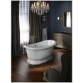thumbnail image 2 of Kohler K-T72790-9M Artifacts Floor Mounted Tub Filler - Vibrant Brushed Moderne Brass, 2 of 7