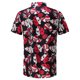 thumbnail image 3 of Camisa de playa de manga corta hawaiana para hombre, camisas informales con botones de verano estampadas Pompotops oipoqjl28420, 3 of 5