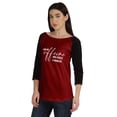 thumbnail image 4 of Inkmeso I Run On Caffeine And Kisses #Momlife T-shirt Graphic Top For Women, 4 of 8