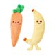 thumbnail image 5 of 2 Uds Agarre De Mano Juguete Para Bebé Zanahorias Plátanos Muñeca Para Niños Regalo De Cumpleaños, 5 of 10