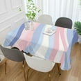 thumbnail image 2 of Yayeee Tablecloths 60" x 108" Rectangle Wrinkle Resistant Party Table Cover, Abstract Pink, 2 of 8
