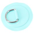 thumbnail image 4 of Mosiee 1Pcs Surfboard Dinghy Boat Pvc Patch With Stainless Steel D Ring Deck Rigging Sups Round Ring Pad Elastic Bungee Rope Tools, 4 of 9