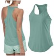 thumbnail image 2 of Workout Tops for Women Seamless Basic Sleeveless Muscle Tank Tops Racerback Athletic Yoga Running Daily Shirts Lightweight, 2 of 7