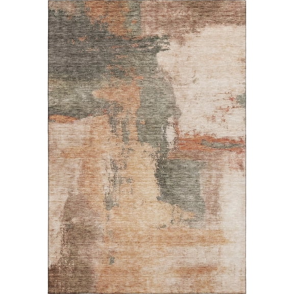 Dalyn Rugs Premium Machine Washable Mayfield AMF1068 Terracotta 5' x 7'6" Rug