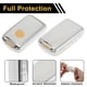 thumbnail image 4 of Funda de Llave de Auto de Silicona TPU Blanca con Borde Plateado para Mazda 2/3/5/6/7/8 M2 M3 M5 M6 M7 M8 CX3 CX4 CX5 CX7 CX84 Botones Control Remoto, 4 of 6