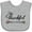 AC-Heather Grey, variant on Inktastic Im Thankful- Thanksgiving with autumn branch Boys or Girls Baby Bib